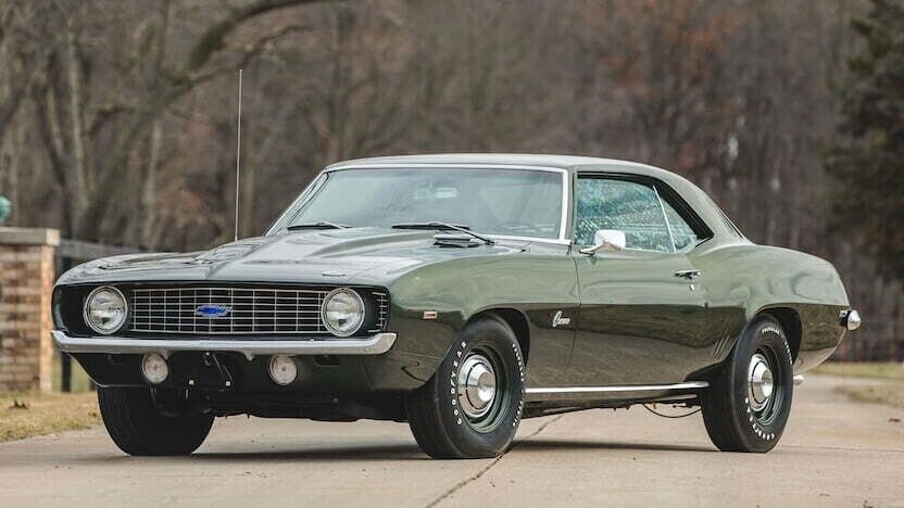 1969 Green Chevrolet Camaro Coupe