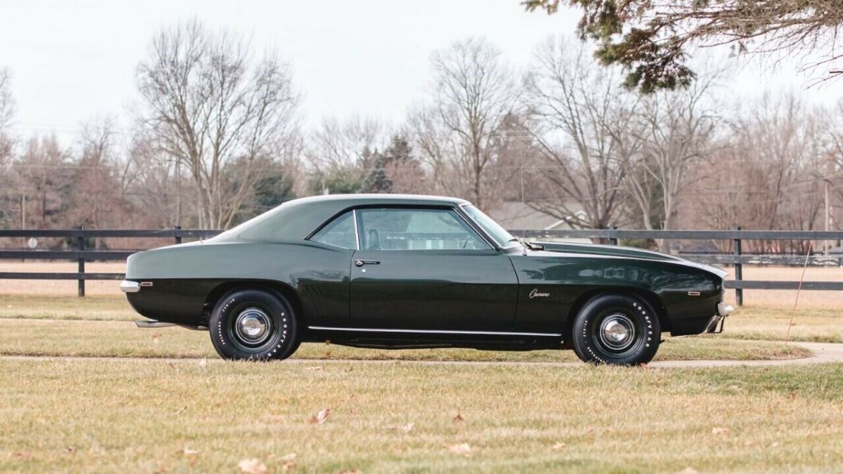 1969 Green Chevrolet Camaro Coupe