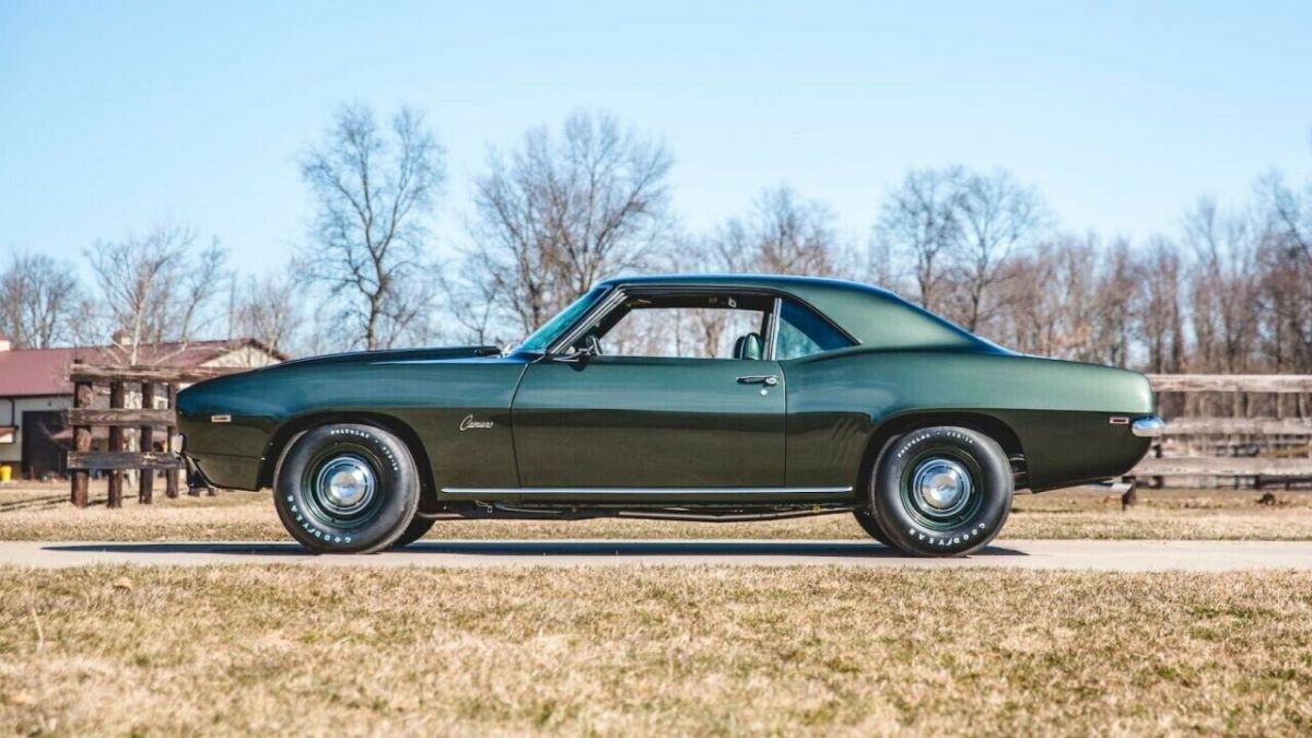 1969 Green Chevrolet Camaro Coupe