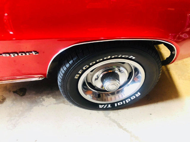 1969 Red Chevrolet Camaro --
