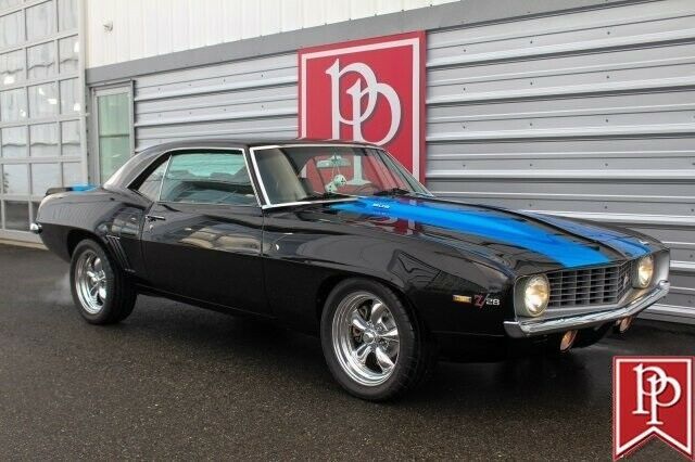 1969 Black Chevrolet Camaro 2dr Car