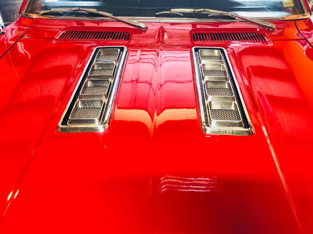 1969 Red Chevrolet Camaro --