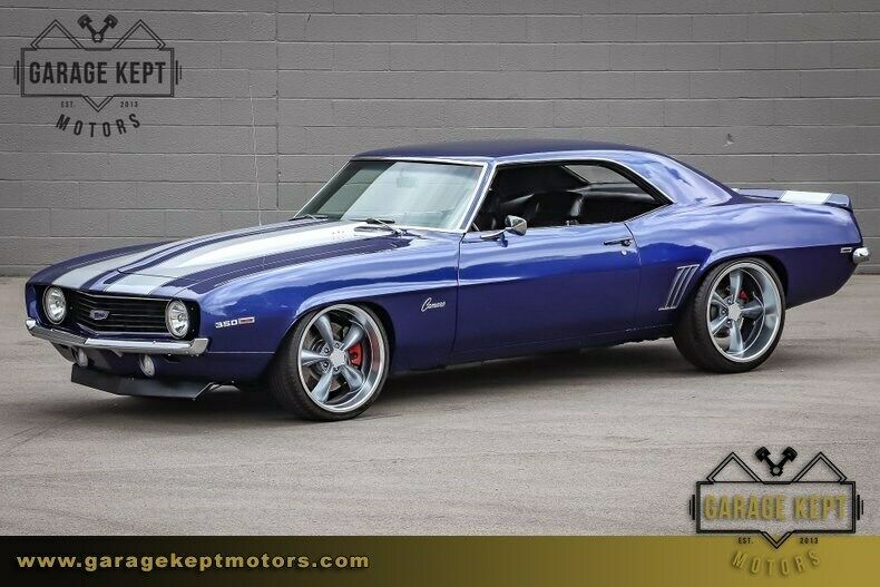 1969 Blue Chevrolet Camaro Coupe