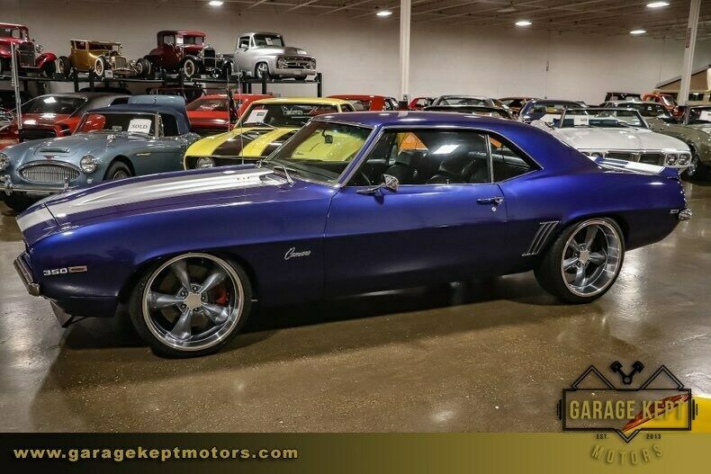 1969 Blue Chevrolet Camaro Coupe