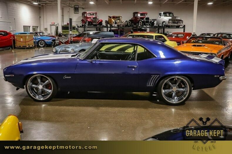 1969 Blue Chevrolet Camaro Coupe