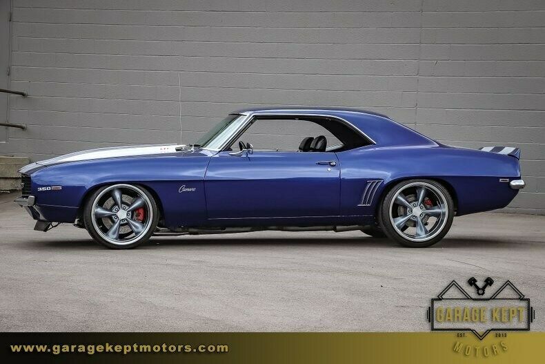 1969 Blue Chevrolet Camaro Coupe