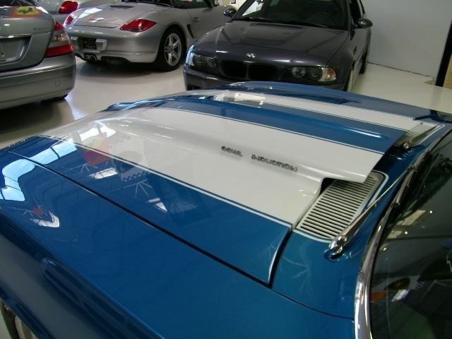 1969 Blue Chevrolet Camaro