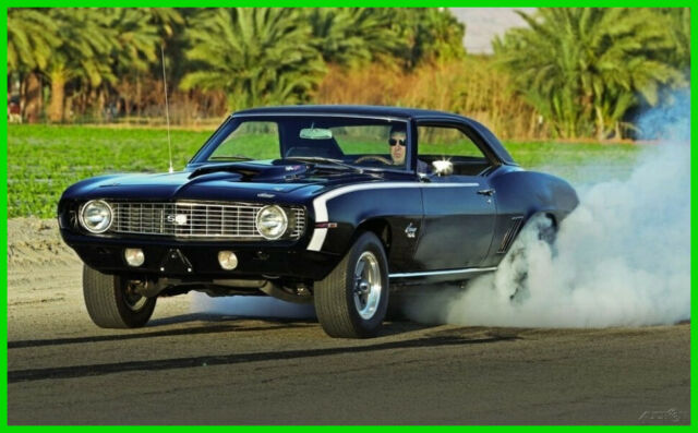 1969 Black Chevrolet Camaro Coupe