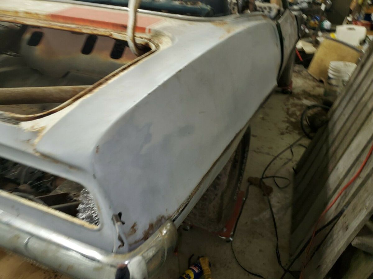 1969 White Chevrolet Camaro Convertible