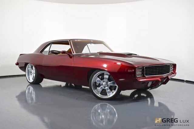 1969 Red Chevrolet Camaro --