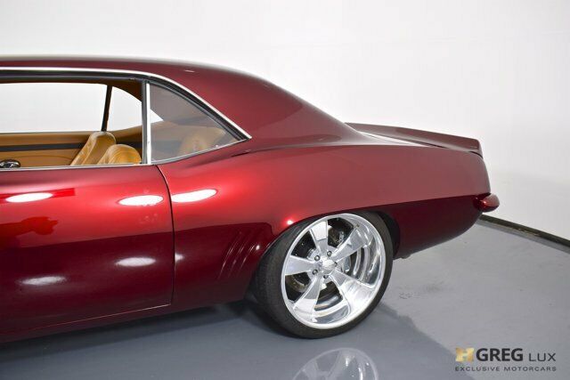 1969 Red Chevrolet Camaro --