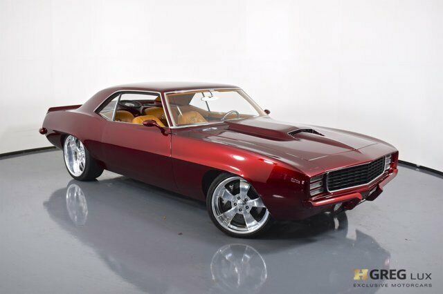 1969 Red Chevrolet Camaro --