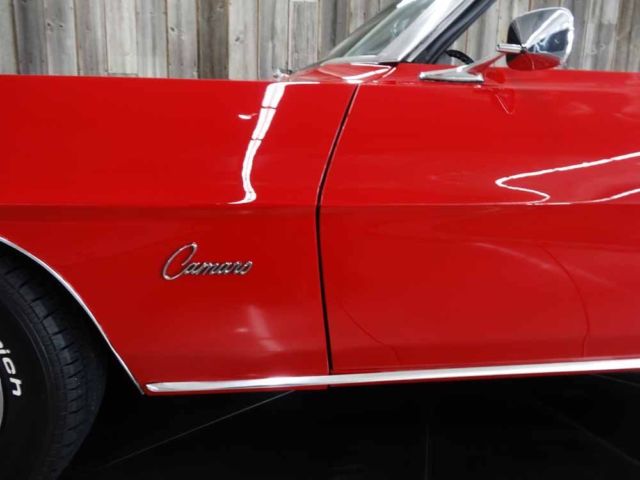 1969 Red Chevrolet Camaro CONVERTIBLE