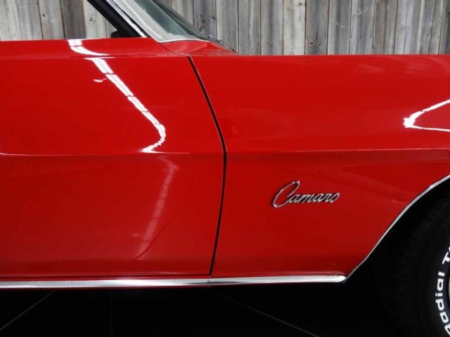 1969 Red Chevrolet Camaro CONVERTIBLE