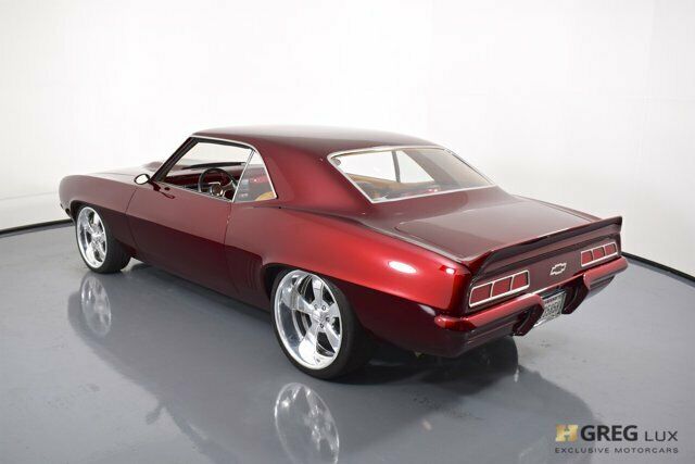 1969 Red Chevrolet Camaro --