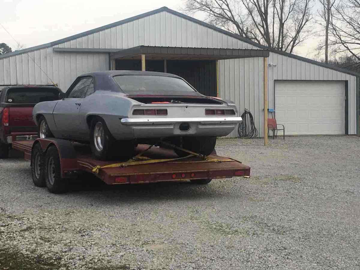 1969 Red Chevrolet Camaro