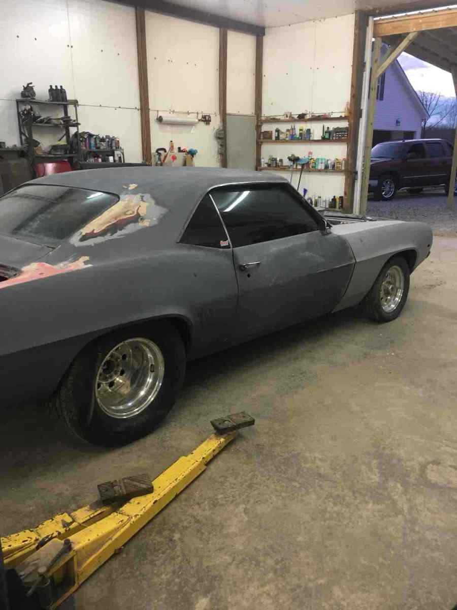 1969 Red Chevrolet Camaro