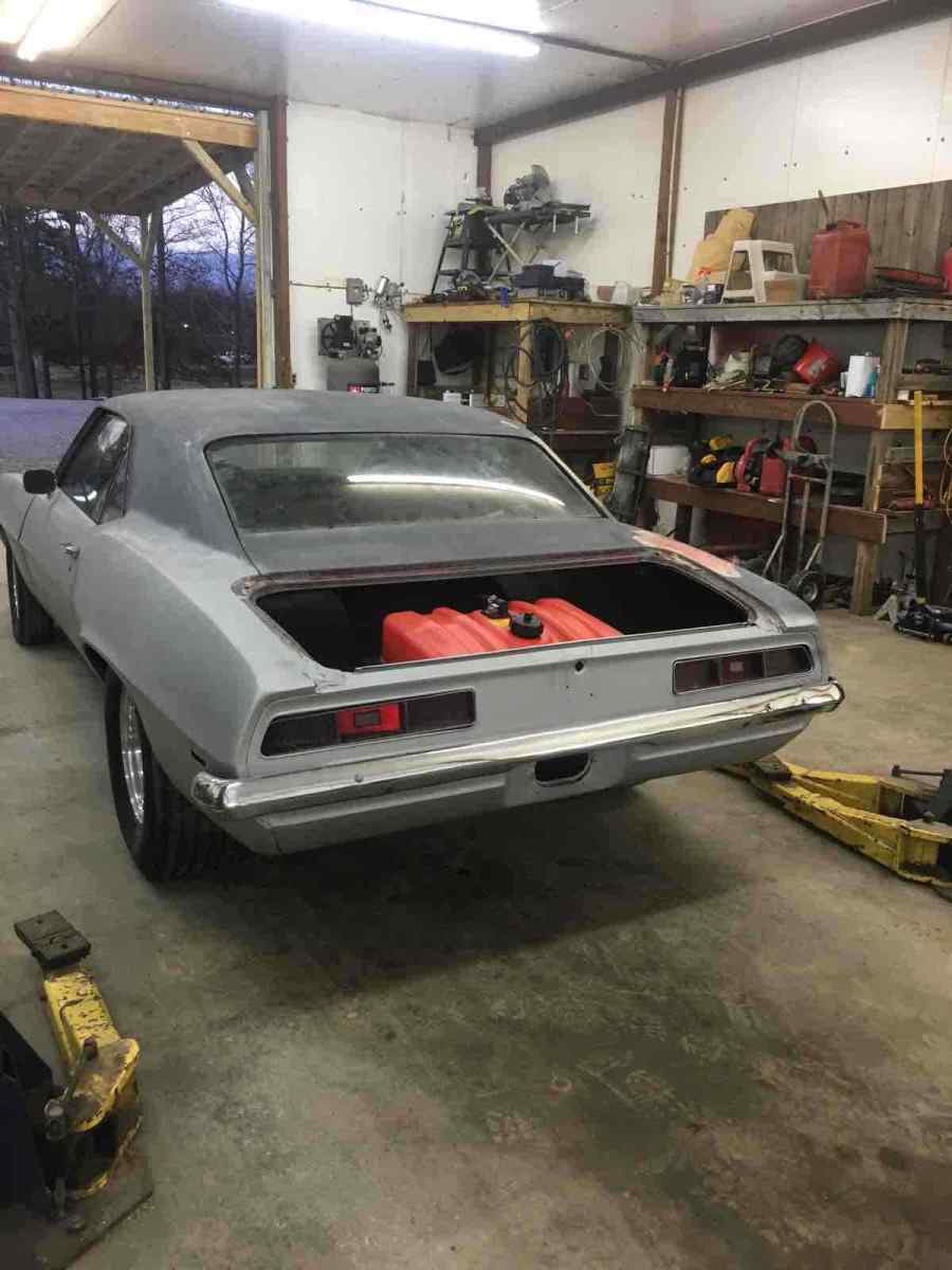 1969 Red Chevrolet Camaro