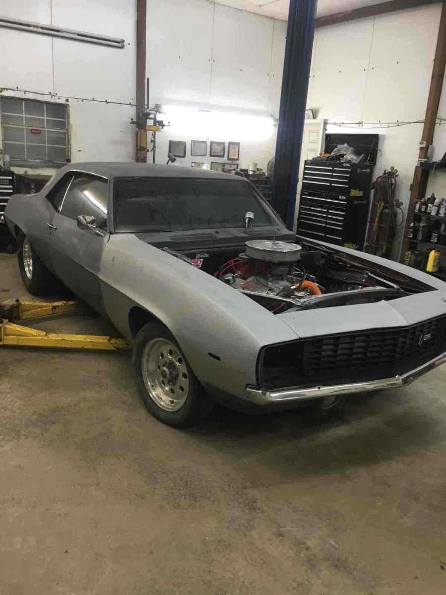 1969 Red Chevrolet Camaro