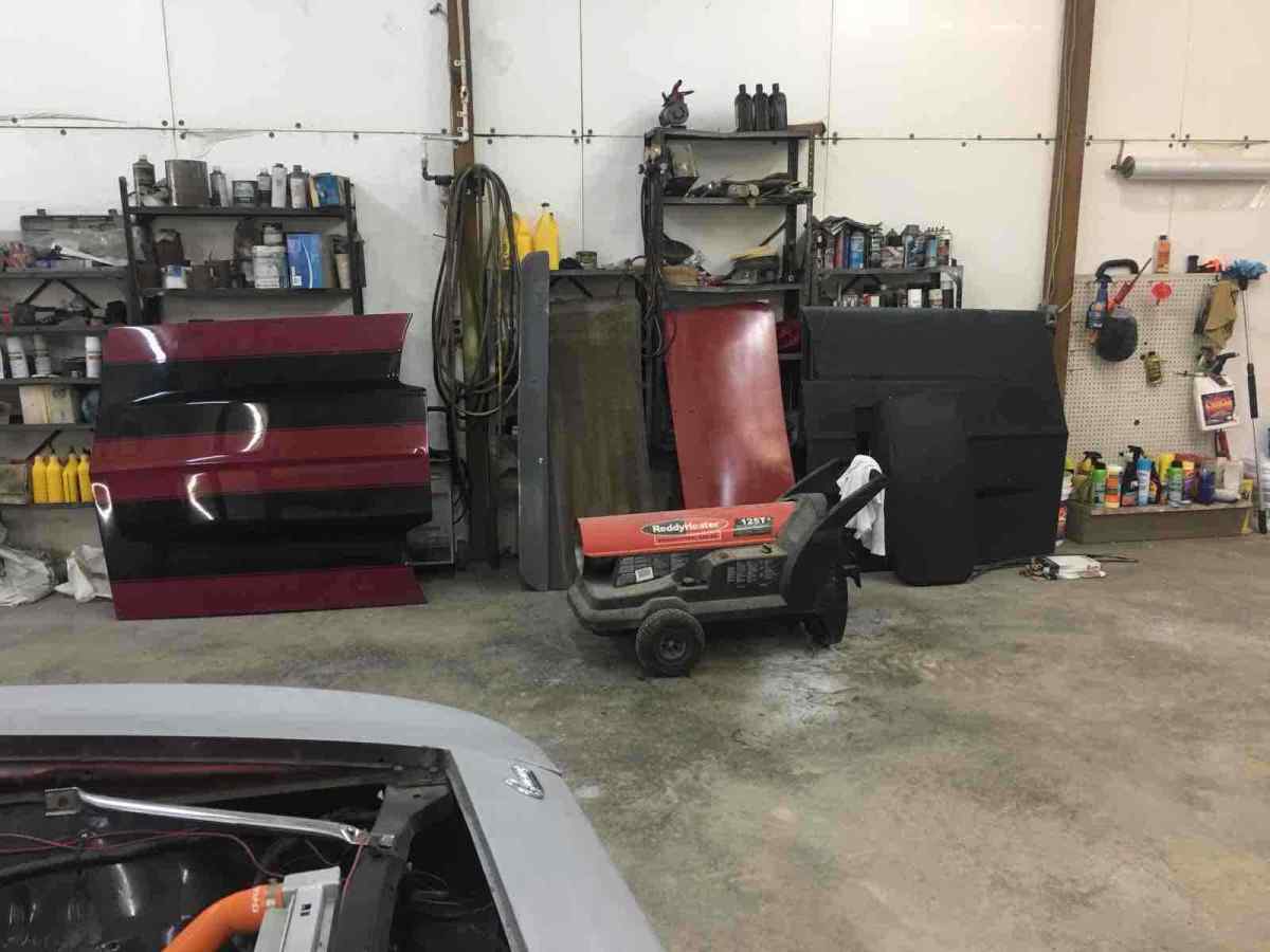 1969 Red Chevrolet Camaro