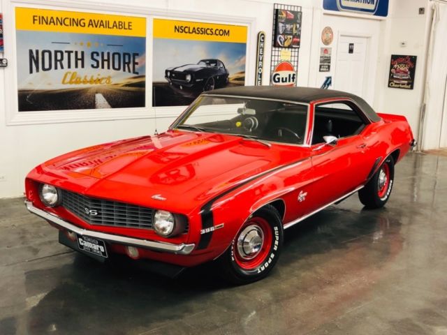 1969 Red Chevrolet Camaro Coupe