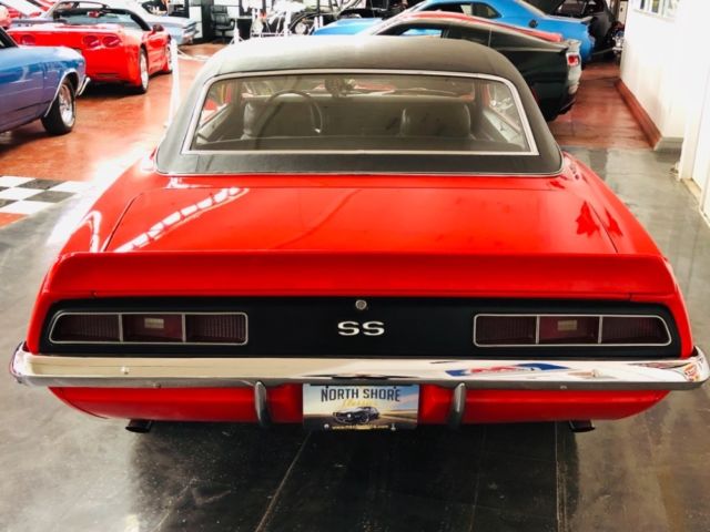 1969 Red Chevrolet Camaro Coupe