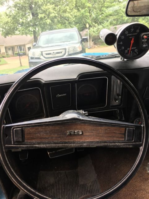 1969 Blue Chevrolet Camaro Coupe