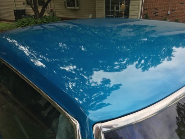 1969 Blue Chevrolet Camaro Coupe