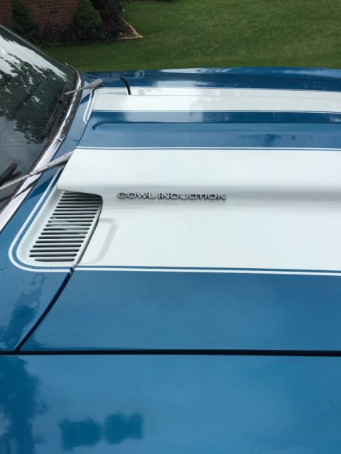 1969 Blue Chevrolet Camaro Coupe