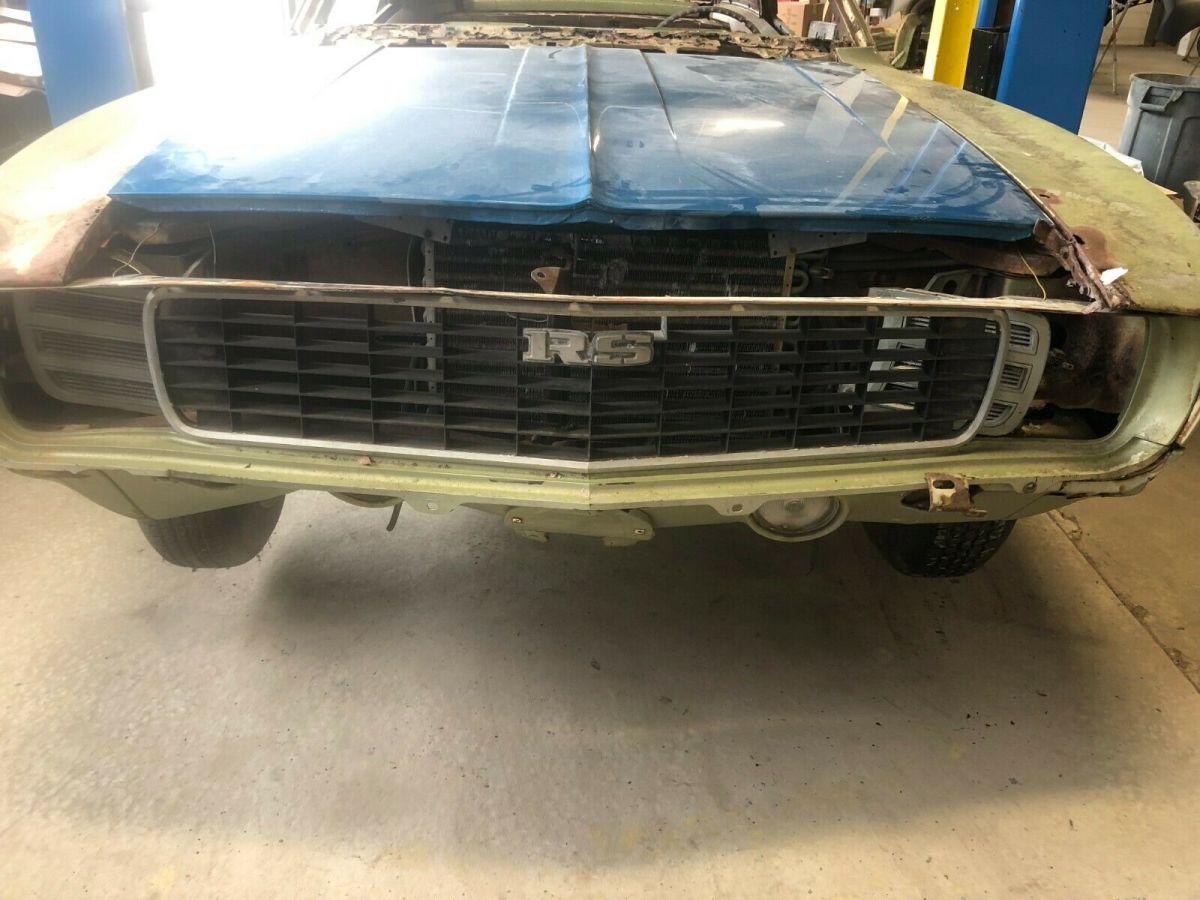 1969 Black Chevrolet Camaro Coupe