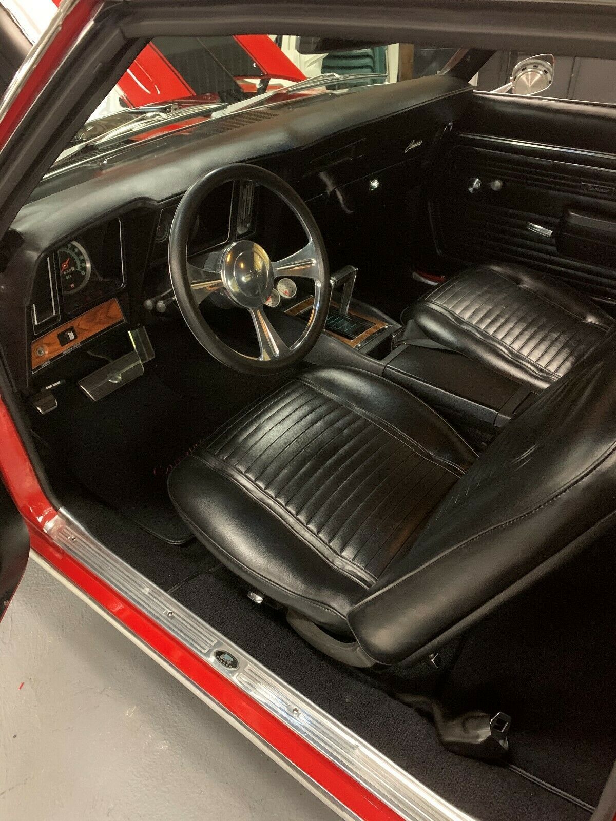 1969 Red Chevrolet Camaro Convertible