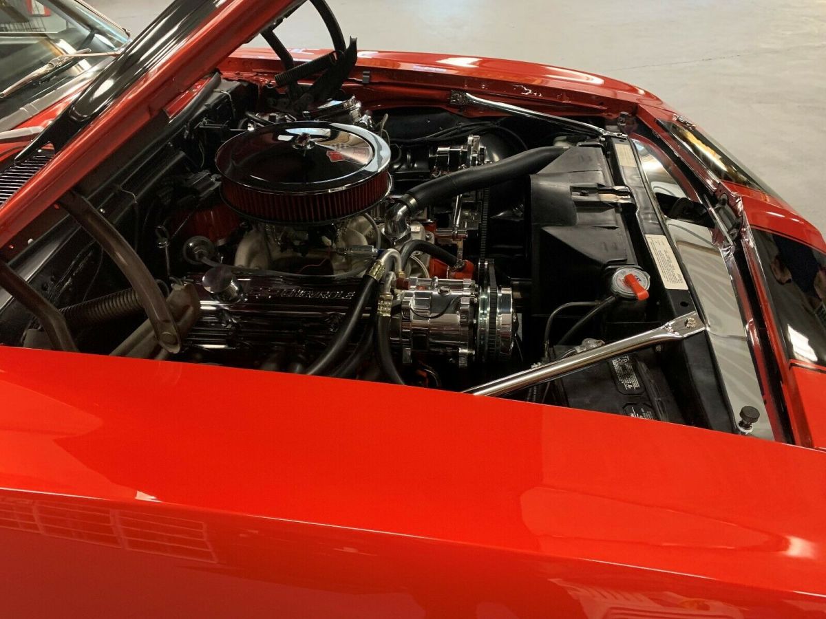 1969 Red Chevrolet Camaro Convertible