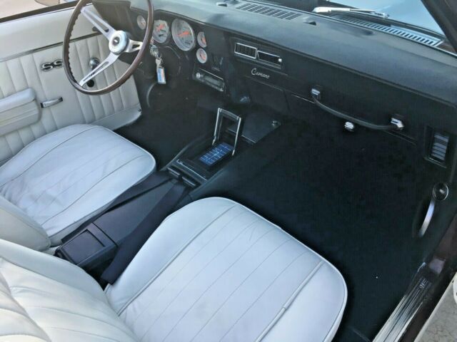 1969 Burgundy Chevrolet Camaro Convertible