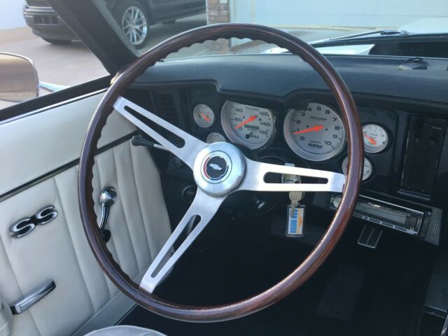 1969 Burgundy Chevrolet Camaro Convertible