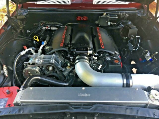 1969 Burgundy Chevrolet Camaro Convertible