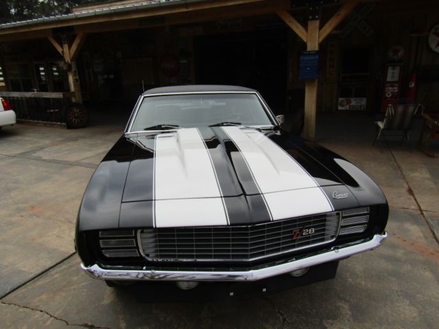 1969 Tuxedo Black Chevrolet Camaro Coupe