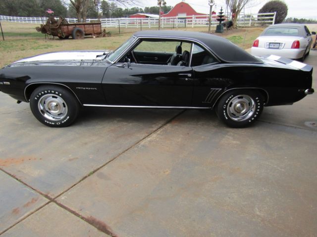 1969 Tuxedo Black Chevrolet Camaro Coupe