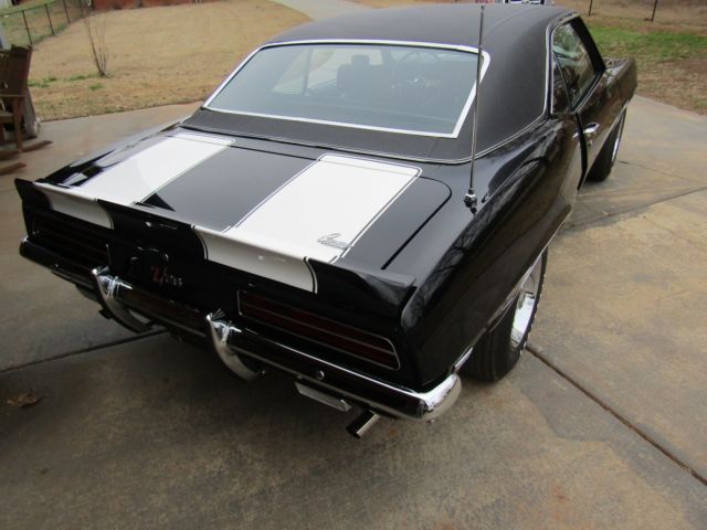 1969 Tuxedo Black Chevrolet Camaro Coupe