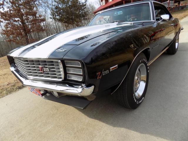 1969 Tuxedo Black Chevrolet Camaro Coupe
