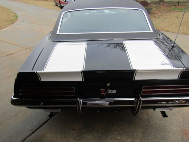 1969 Tuxedo Black Chevrolet Camaro Coupe