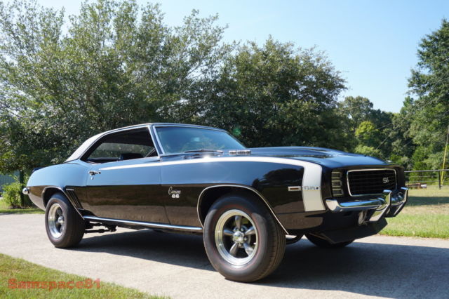 1969 Black Chevrolet Camaro Coupe
