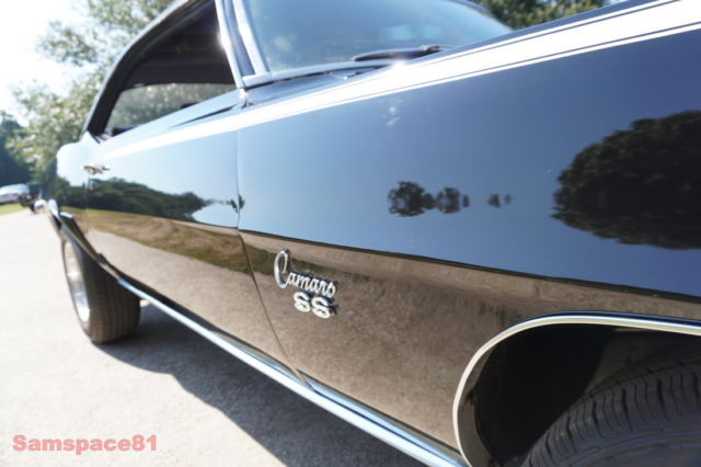 1969 Black Chevrolet Camaro Coupe