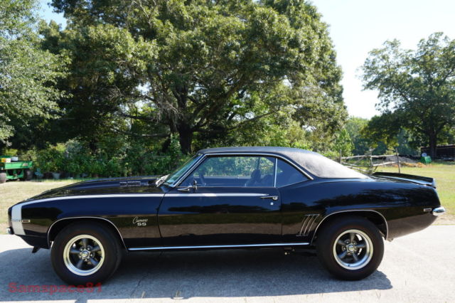 1969 Black Chevrolet Camaro Coupe