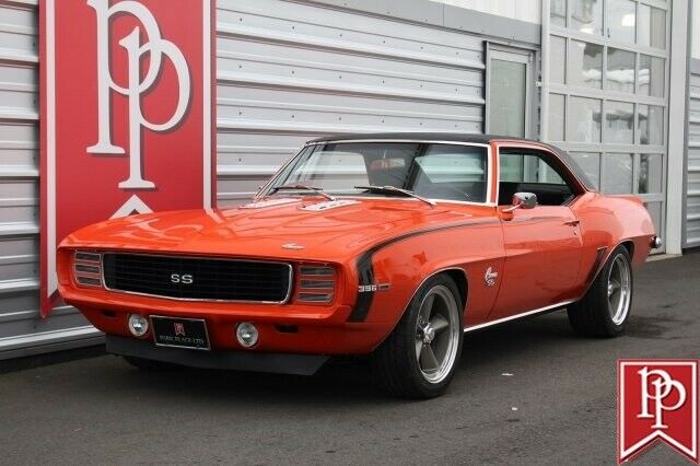1969 Orange Chevrolet Camaro Coupe
