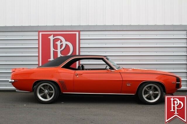 1969 Orange Chevrolet Camaro Coupe