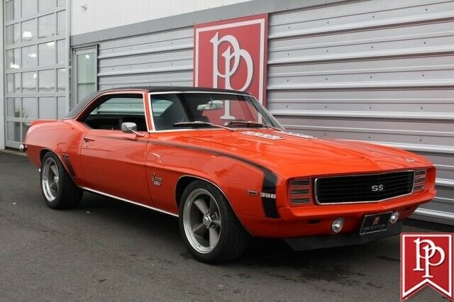 1969 Orange Chevrolet Camaro Coupe