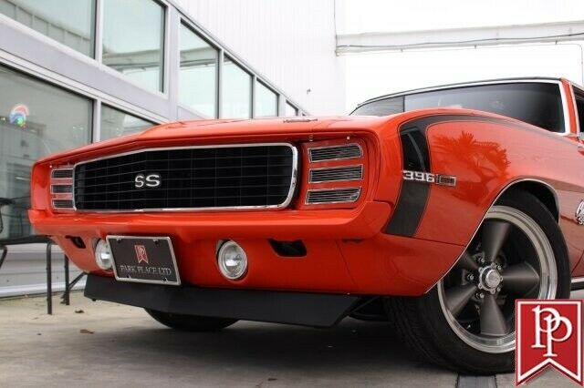 1969 Orange Chevrolet Camaro Coupe