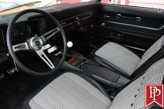 1969 Orange Chevrolet Camaro Coupe