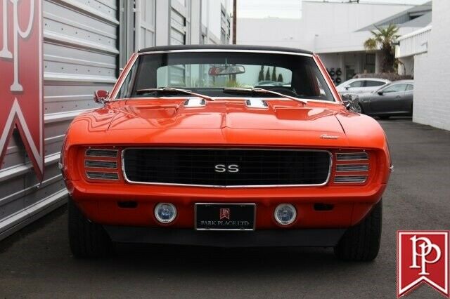 1969 Orange Chevrolet Camaro Coupe