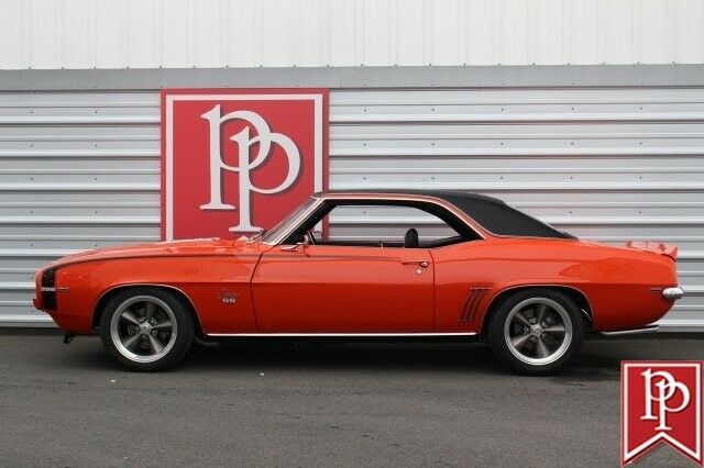 1969 Orange Chevrolet Camaro Coupe